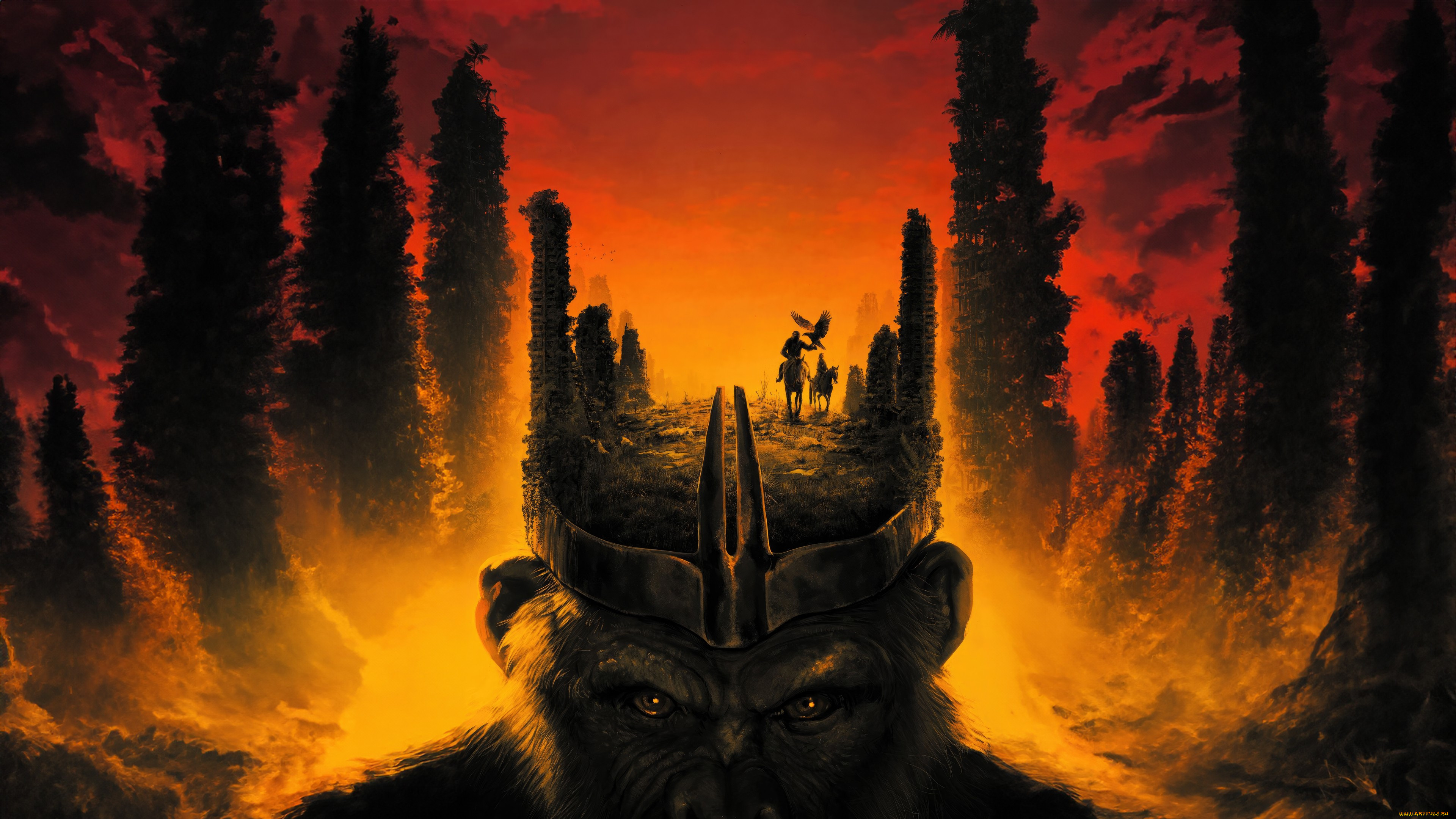 , kingdom of the planet of the apes, kingdom, of, the, planet, apes